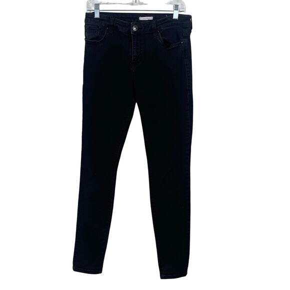 STS Blue Black Jeans Medium Rise Ankle Skinny Size 29L - Picture 1 of 9